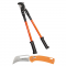 Klein 25" Fiberglass Handle Cable Cutters with Free Skinning Knife